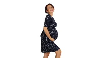 VESTIDO MATERNAL MY BUMP AZUL PARA MUJER